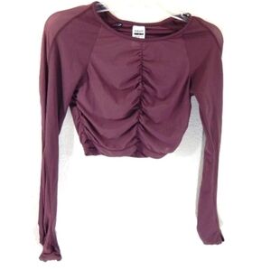 Gymshark Aura Mesh Crop Top